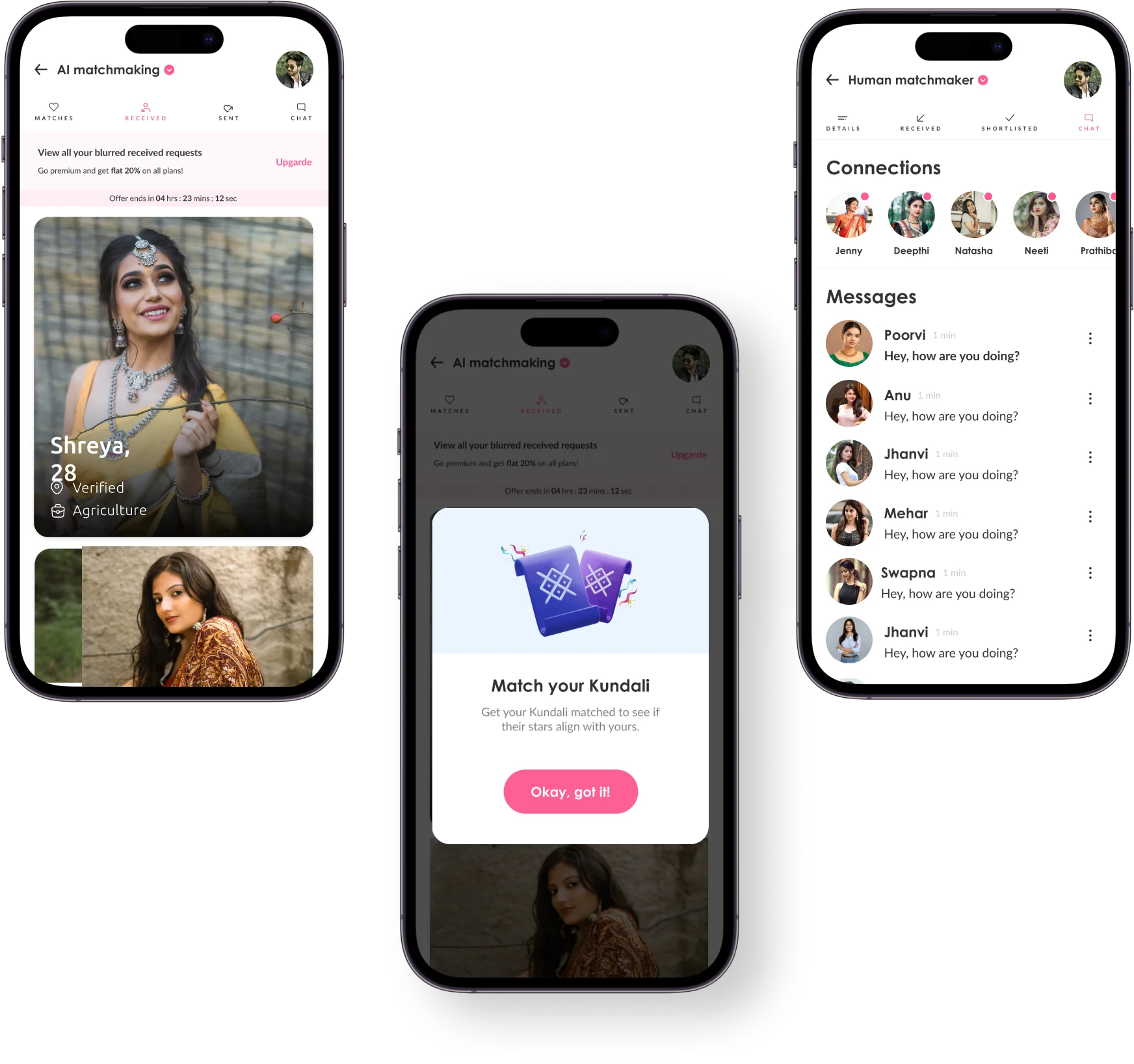 betterhalf screens